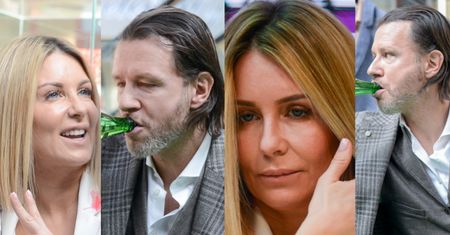 Majdanowie chałturzą w galerii handlowej: Radzia suszy, Gosia gładzi uszy (ZDJĘCIA)