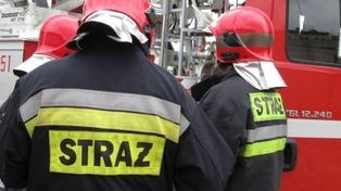 Pożar mieszkania w Gorzowie. Jedna osoba jest nieprzytomna