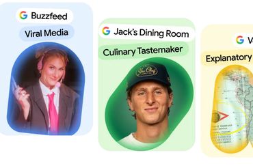 Search - jedna strona dla twórców z profilami z social mediów. 