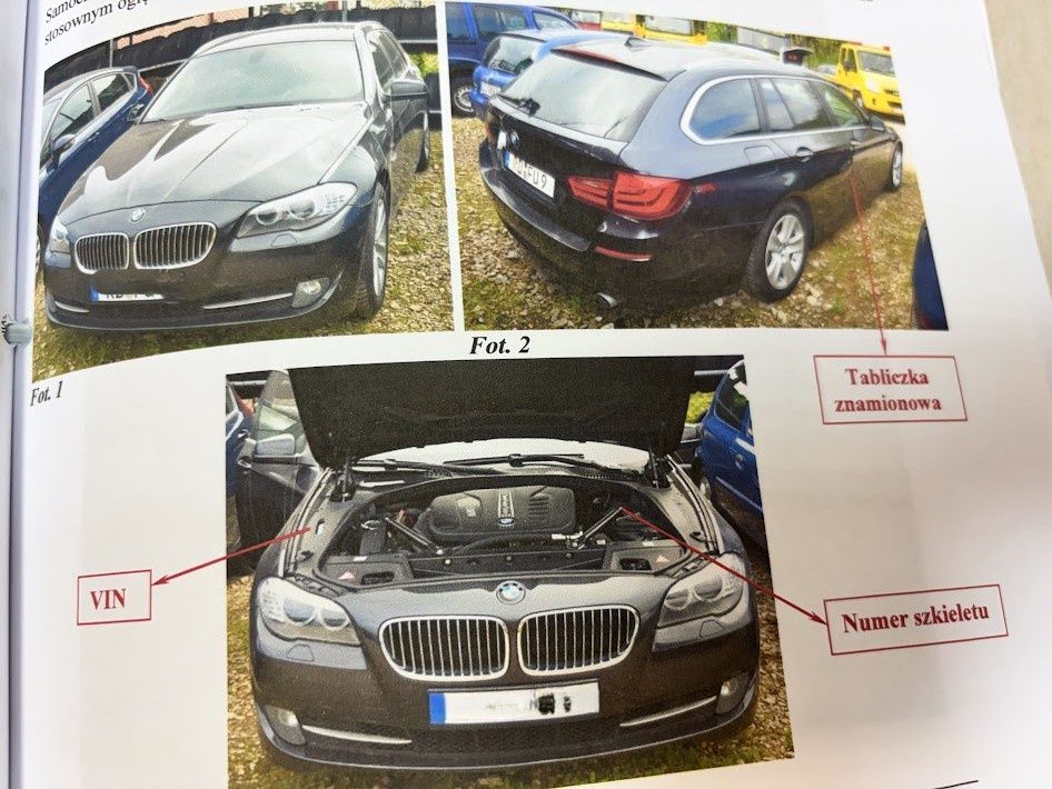 Feralne BMW na niemieckich blachach