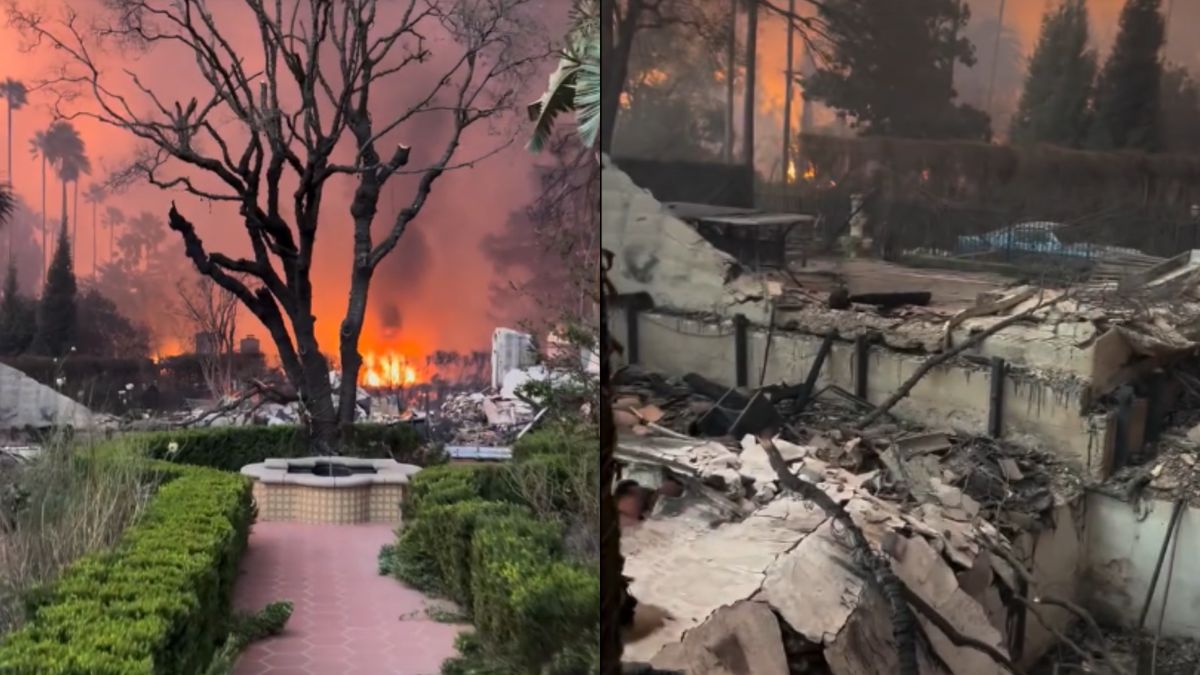 Aktor pokazał, co zostało z jego domu