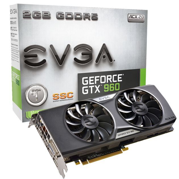EVGA GeForce GTX 960 SuperSC karta graficzna