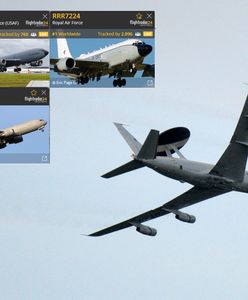 Amerykański samolot zwiadowczy nad Polską. Pojawił się nagle