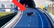 Było o włos od tragedii. Kierowca zrobił to tuż przed tunelem