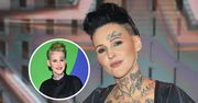 Agnieszka Chylińska w czarnych warstwach na wiosennej ramówce TVN. Wyrazisty makijaż zrobił robotę