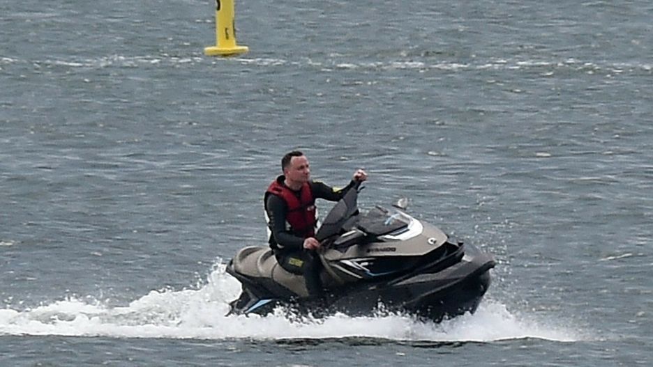 Prezydent Polski Andrzej Duda będąc na urlopie w Juracie na pewno nie omieszka popływać na skuterze wodnym