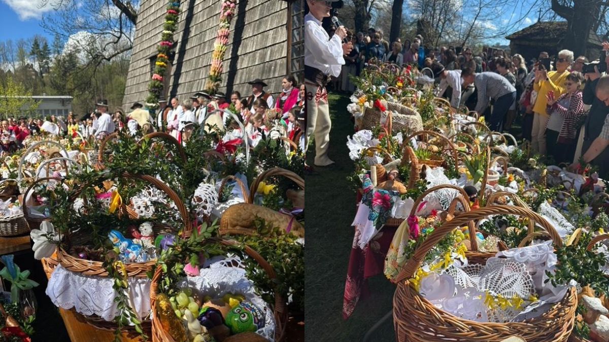 Wielkanocne koszyczki w Rabce-Zdroju
