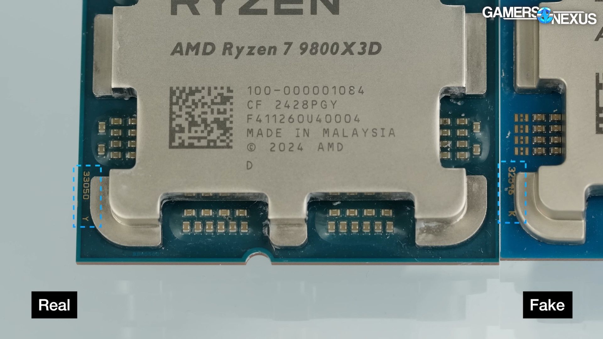 AMD Ryzen 7 9800X3D - jak rozpoznać podrobiony procesor