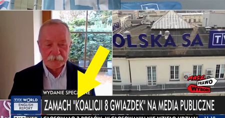 Ostatni "pasek" TVP Info. Po sekundzie już go nie było