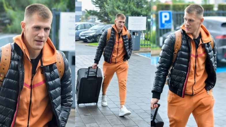 Piłkarze reprezentacji Polski w drodze na zgrupowanie