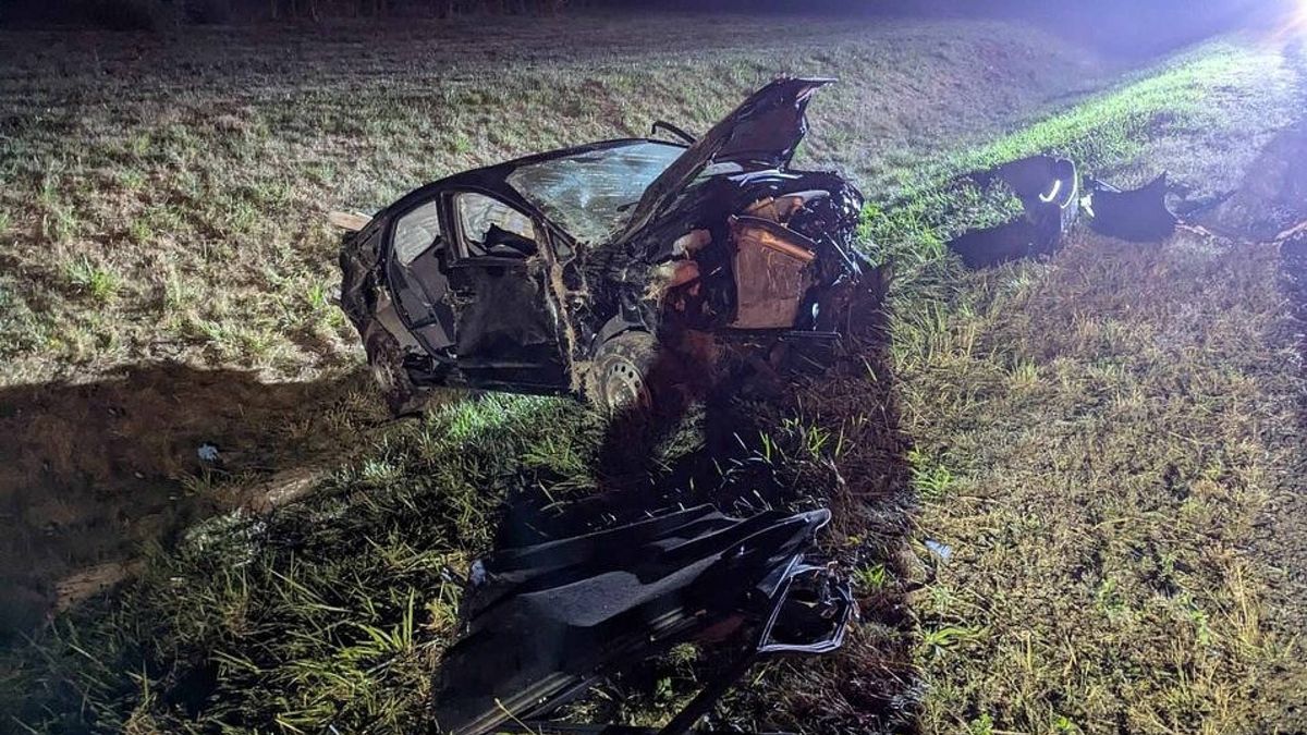 Toyota dachowała na ekspresówce