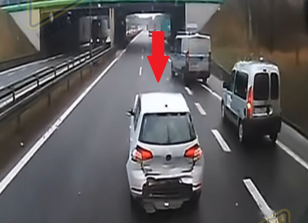 Ponad milion wyświetleń. "Przestraszył się policji"