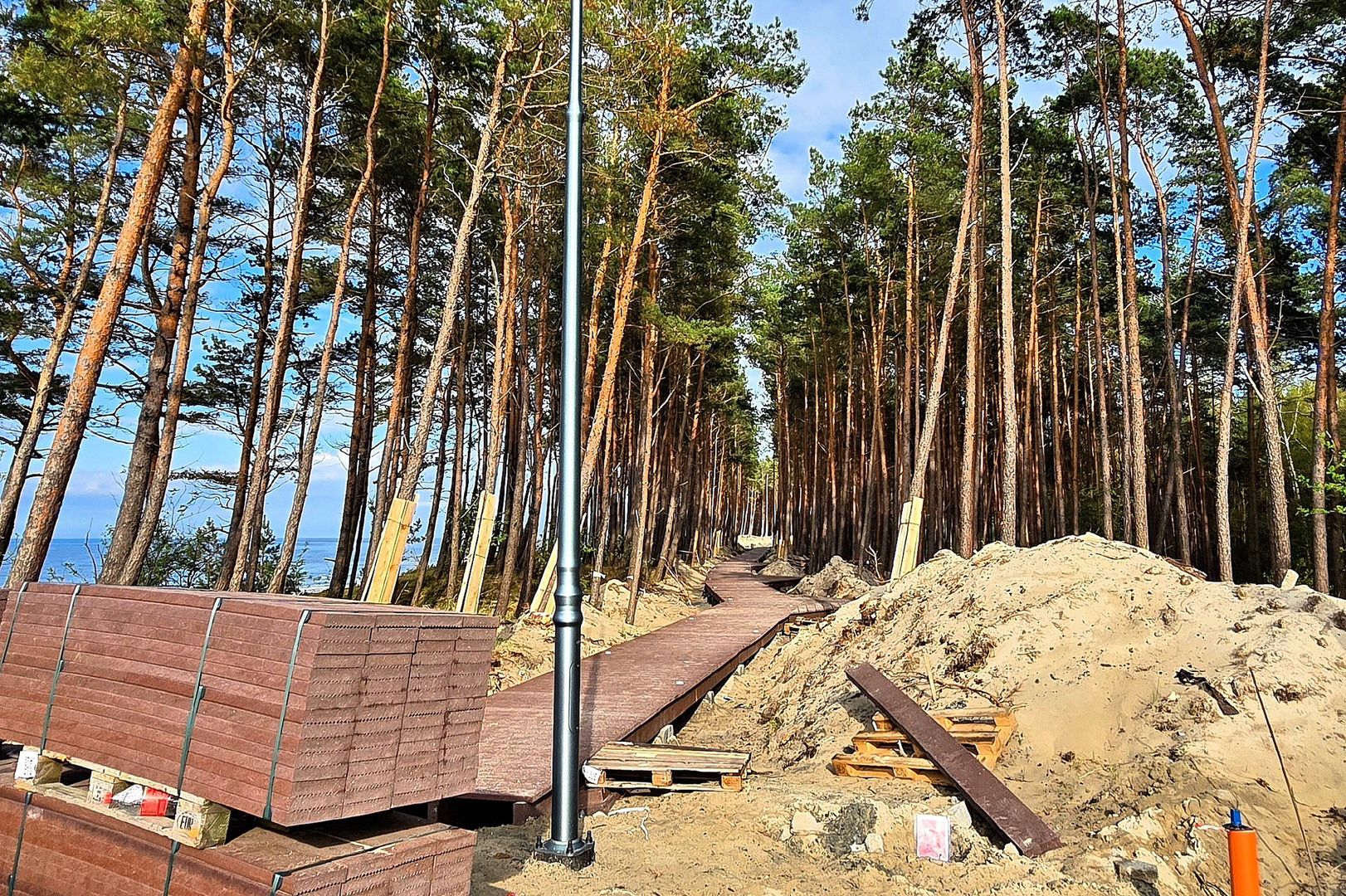 Nowy bulwar jest już prawie gotowy