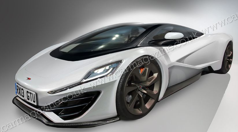 McLaren P12 - wizualizacja magazynu CAR (źródło: CARmagazine.co.uk)
