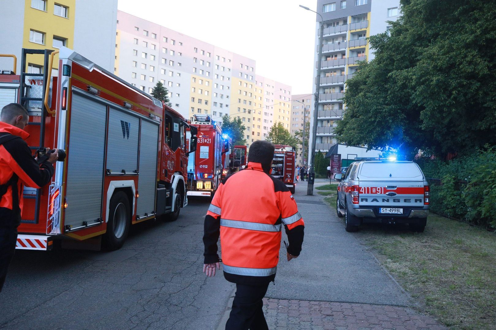 Wybuch gazu na ul. Felińskiego w Bytomiu
