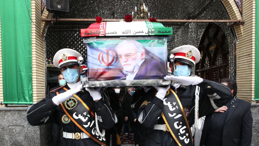 Pogrzeb Mohsena Fakhrizadeha