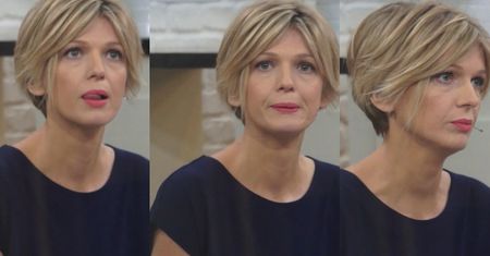 Poddenerwowana Mołek podczas nagrania "Dzień Dobry TVN"