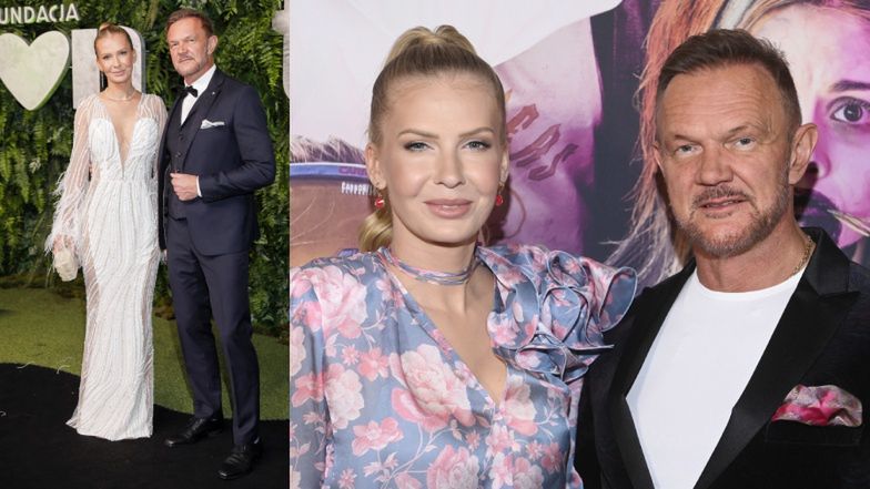 Edyta Zając i Cezary Pazura