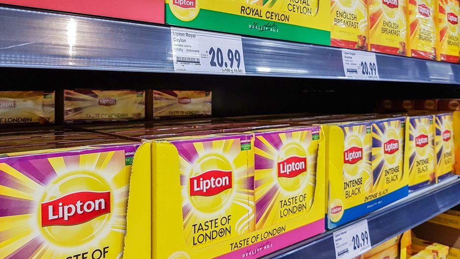 Unilever jest producentem między innymi herbaty Lipton