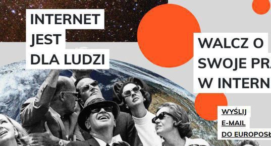 Akcja „Internet jest dla ludzi” chce zablokować nowe prawo autorskie w Unii Europejskiej