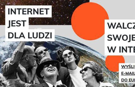 Akcja „Internet jest dla ludzi” chce zablokować nowe prawo autorskie w Unii Europejskiej