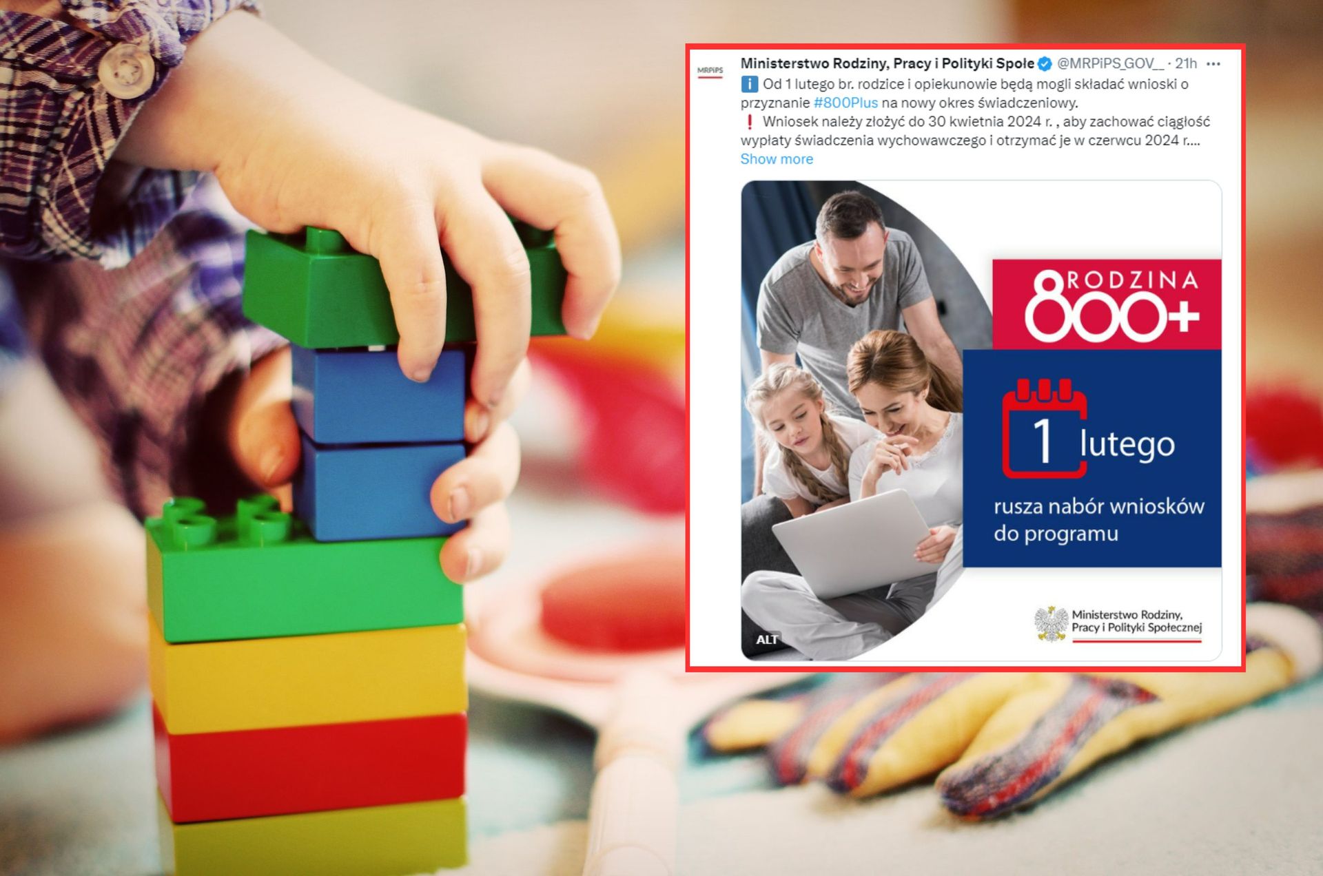 800 plus. Rusza nabór wniosków. Tak zachowasz ciągłość wypłat