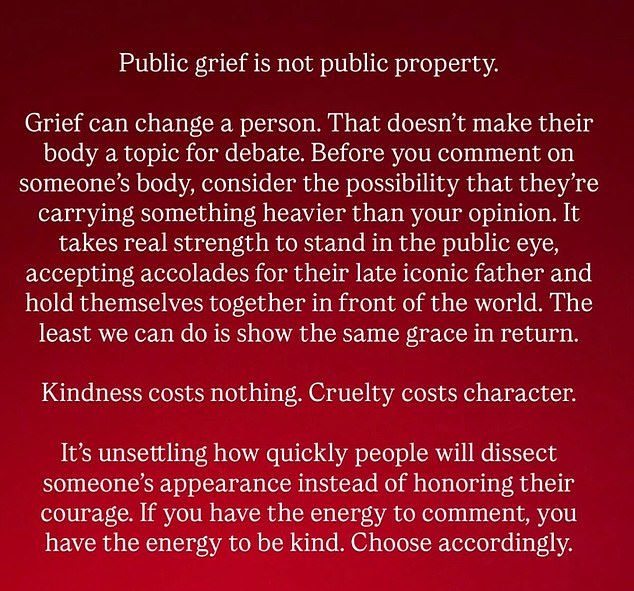 Oświadczenie Mii Tyler/Kelly Osbourne