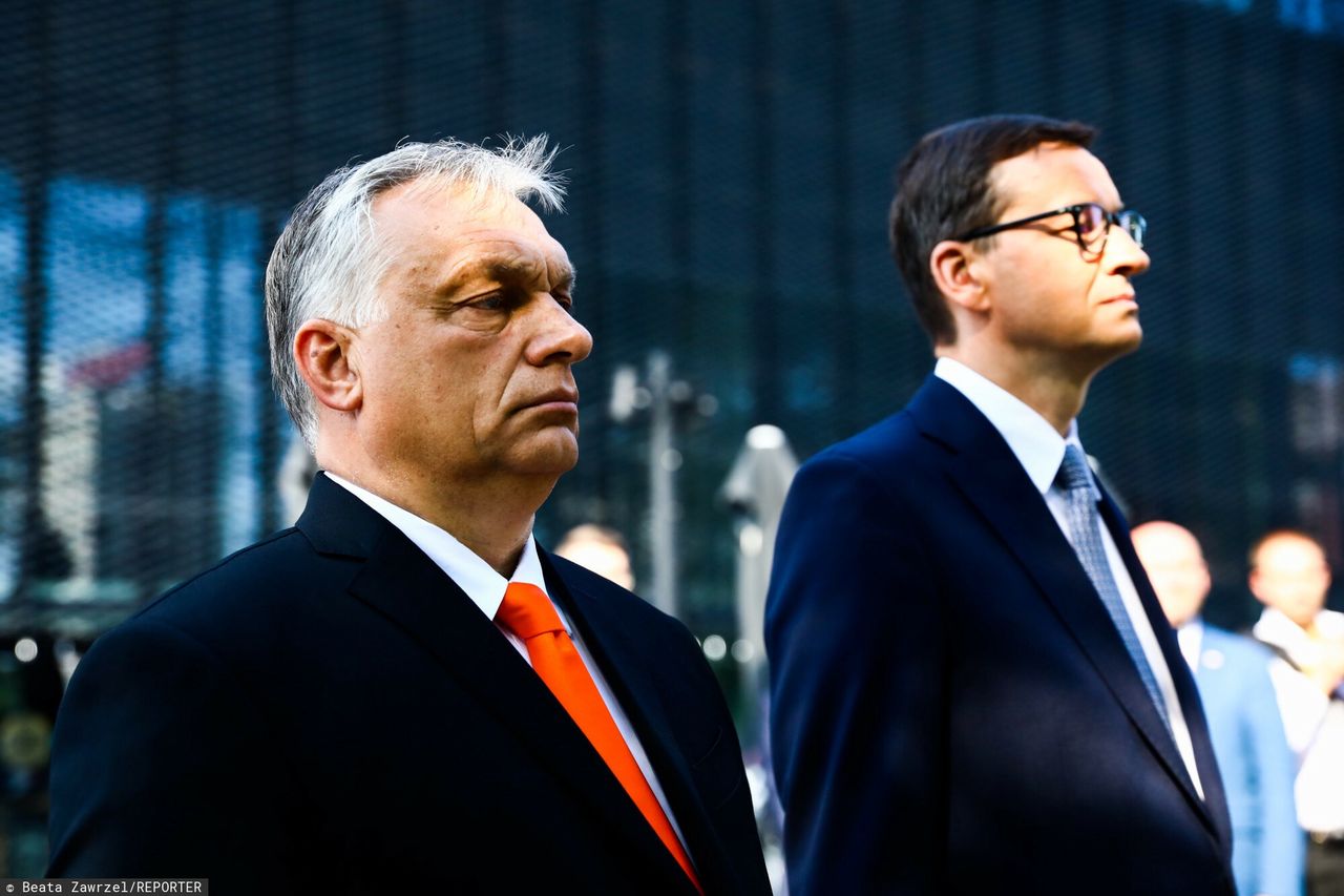 Mateusz Morawiecki i Viktor Orban