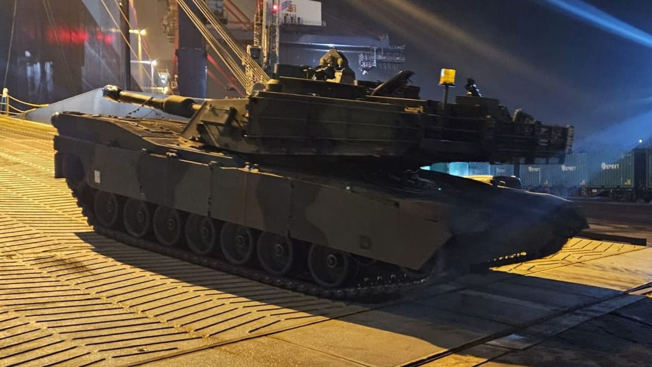 Już są w Polsce. Duża dostawa najnowszych abramsów