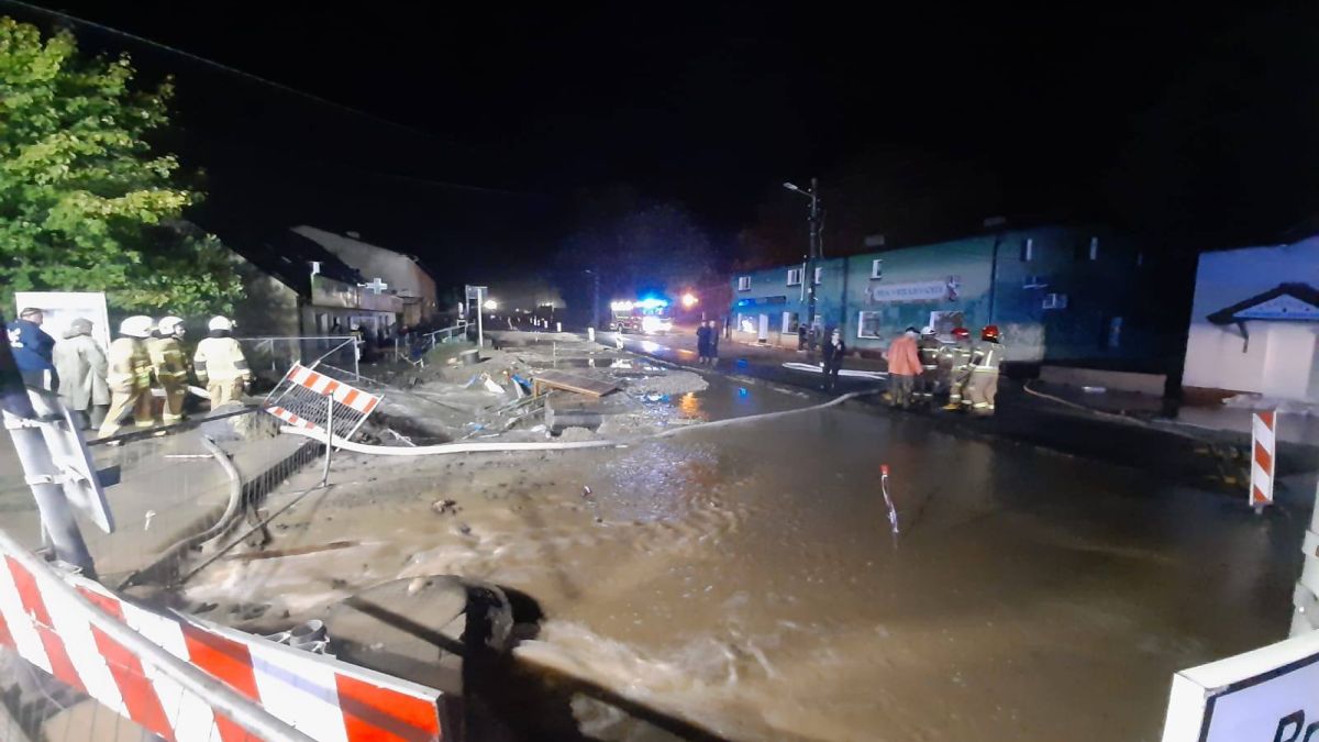 Dramatyczne chwile w Pilchowicach