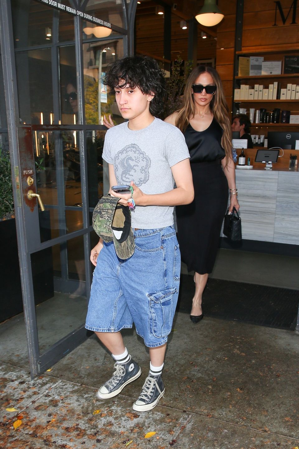 Jennifer Lopez na lunchu z niebinarnym dzieckiem