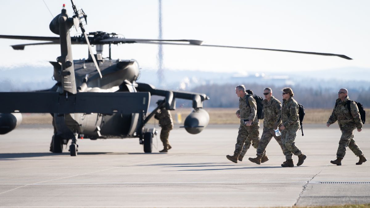 Amerykańscy żołnierze w Jasionce