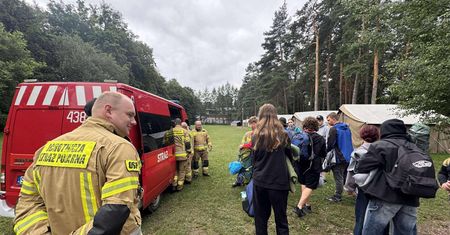 Zatrucie na obozie strażackim w Pile. Sanepid ujawnia wyniki badań