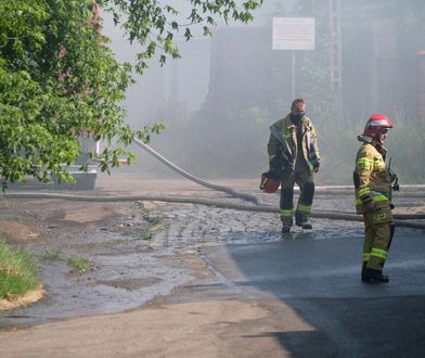 Skażenie po pożarze w Chorzowie? Strażak wskazuje na problem
