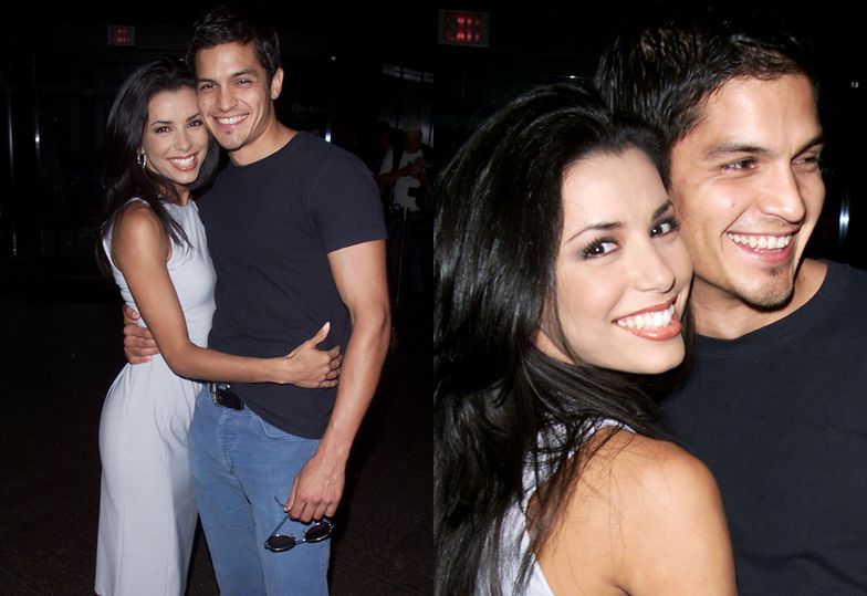 Eva Longoria i Nicholas Gonzalez w 2001 roku