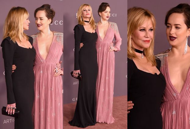 60-letnia Melanie Griffith i Dakota Johnson pozują razem w Los Angeles