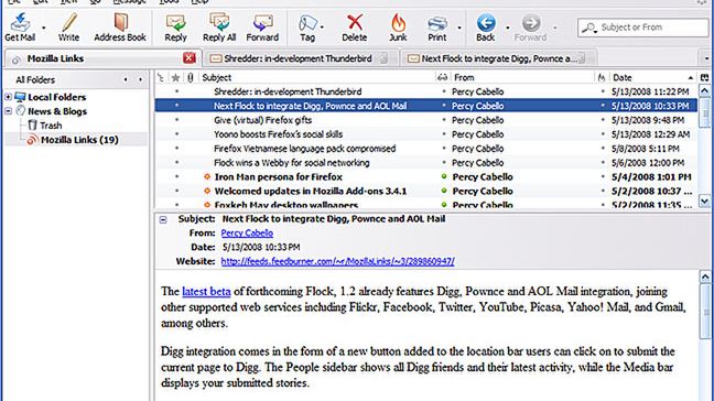 Thunderbird 3: Korzystanie z desktopowego klienta e-mail znowu będzie miało sens? 1