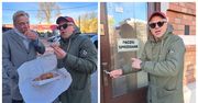 Gwiazdor "Złotopolskich" od rana stał w kolejce po pączki. Pomógł koledze w potrzebie