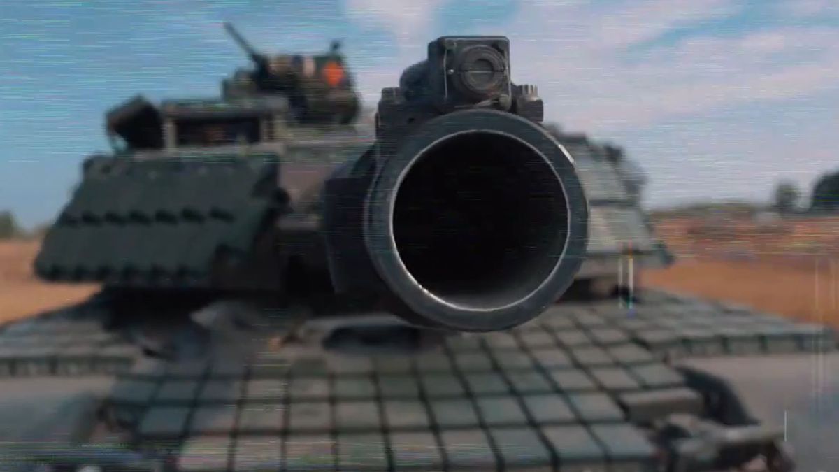 Czołg Abrams M1A1 w Ukrainie