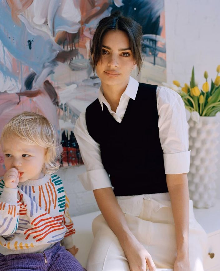 Sztuka w domu Emily Ratajkowski