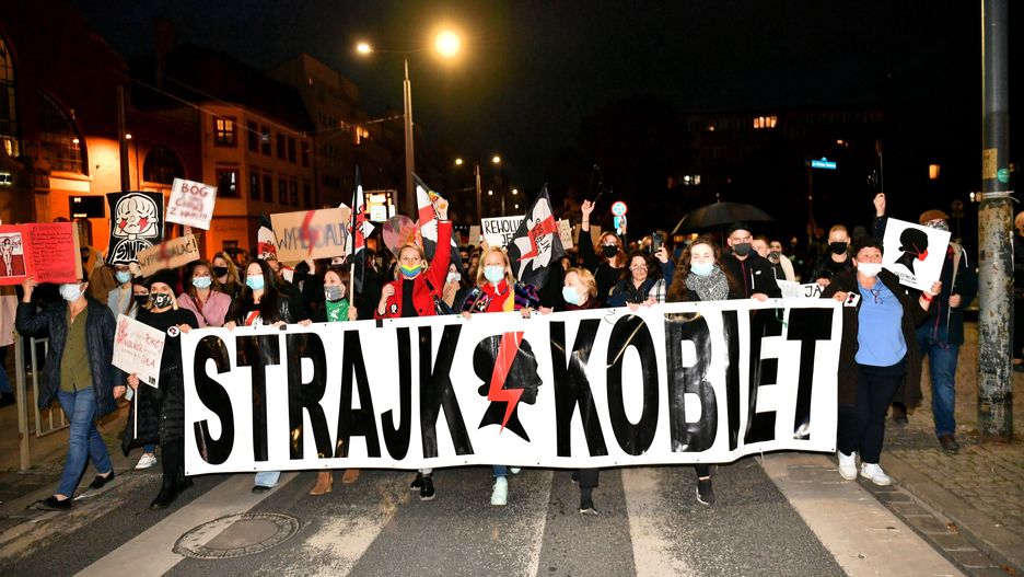 Strajk Kobiet. Wrocław. Policja zatrzymała mężczyznę