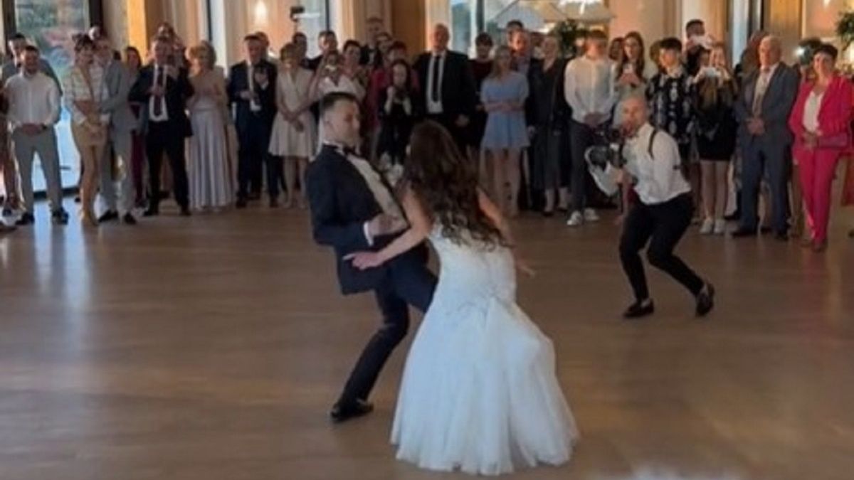 Wybrali tę piosenkę na pierwszy taniec. 