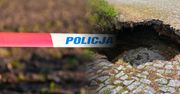 Ziemia zapadła się na posesji. Zaskakujące, co znaleziono w wyrwie