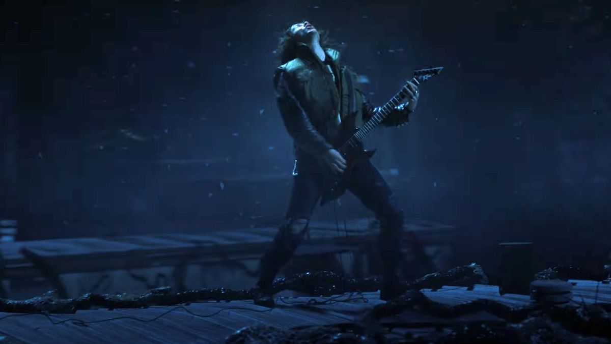 Stranger Things 4 - solówka na gitarze