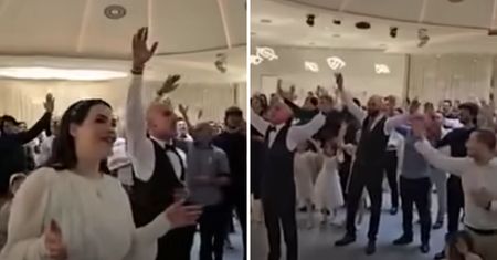 Wzruszający moment na weselu. "Czegoś takiego jeszcze nie doświadczyłem"
