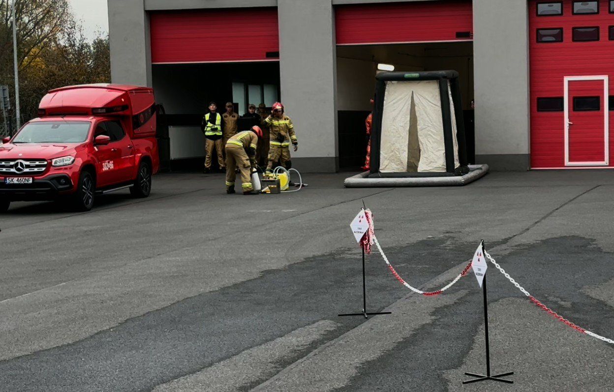 Nowoczesny sprzęt Straży Pożarnej w Katowicach-Piotrkowicach