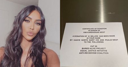 Hojny Kanye West podarował WIĘŹNIOM MILION DOLARÓW z okazji 39. urodzin Kim Kardashian!