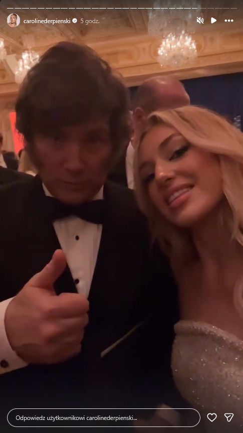 Caroline Derpienski bryluje w rezydencji Donalda Trumpa