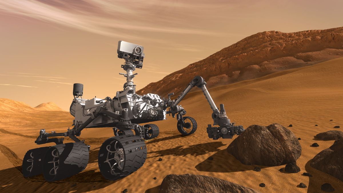 Łazik Curiosity wykonał interesujące zdjęcia chmur na Marsie 1