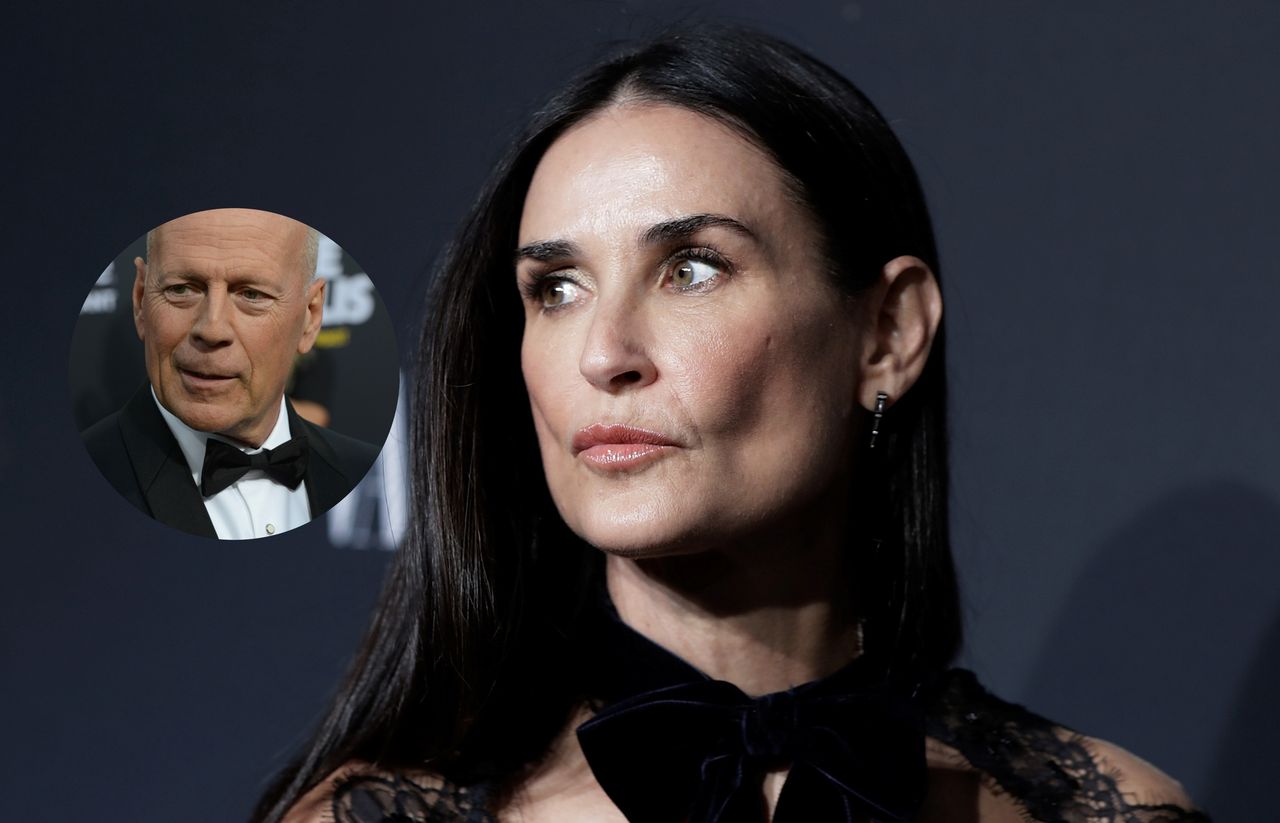 Bruce Willis did not meet his ex-wife. Demi Moore was devastated.